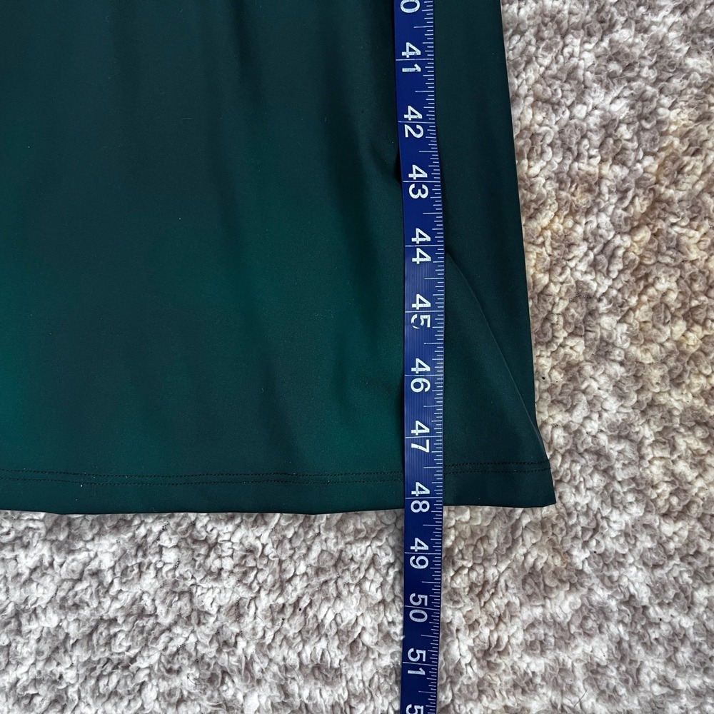 Popilush Built-In Shapewear Maxi Dress Emerald Green 3XL Adjustable Straps Jewel - Picture 5 of 13